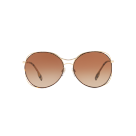 Óculos Burberry Tartaruga Lente Marrom Degradê Tam 60 BE3105 131213 na Okulos