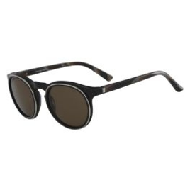 Óculos Calvin Klein Ck8571S 001 Preto Lente Marrom Tam 51 Masculino na Okulos