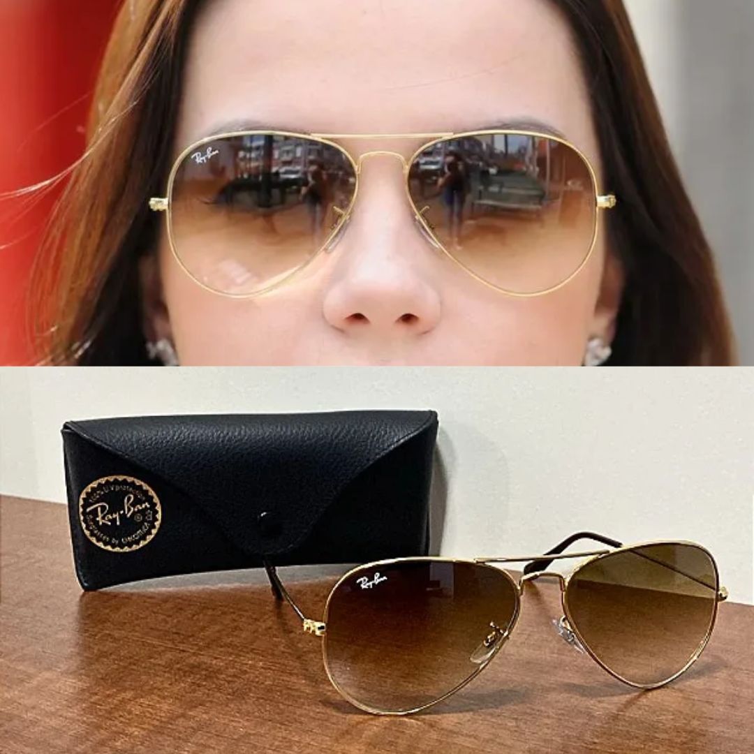 Óculos de sol AVIATOR LARGE METAL Ray-Banadulto-unissex na Amazon