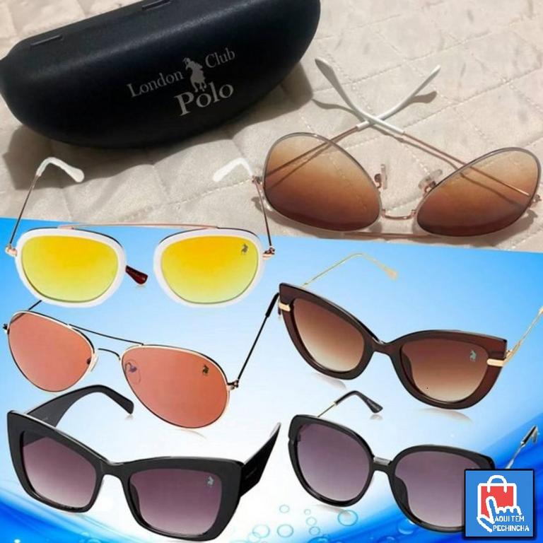 Óculos de sol, Polo London Club, Feminino na Amazon