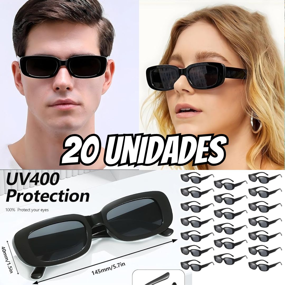 Óculos de Sol SIEYEWER SW2502-XFK preto pacote com 20 Unidades na Amazon