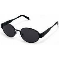 ÓCulos De SOL Solon Glasses Metal Malik Com Proteção UV400 Preto + Case Rigida... na Amazon