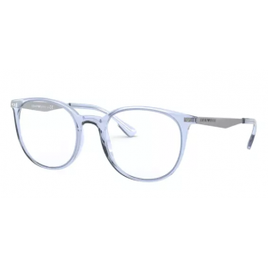 Óculos Emporio Armani EA3168 5844 Azul Translúcido Lente Tam 54 na Okulos