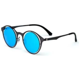 Óculos KYPERS JAPO JP005 PRETO Lente AZUL FLASH Tam 58 na Okulos