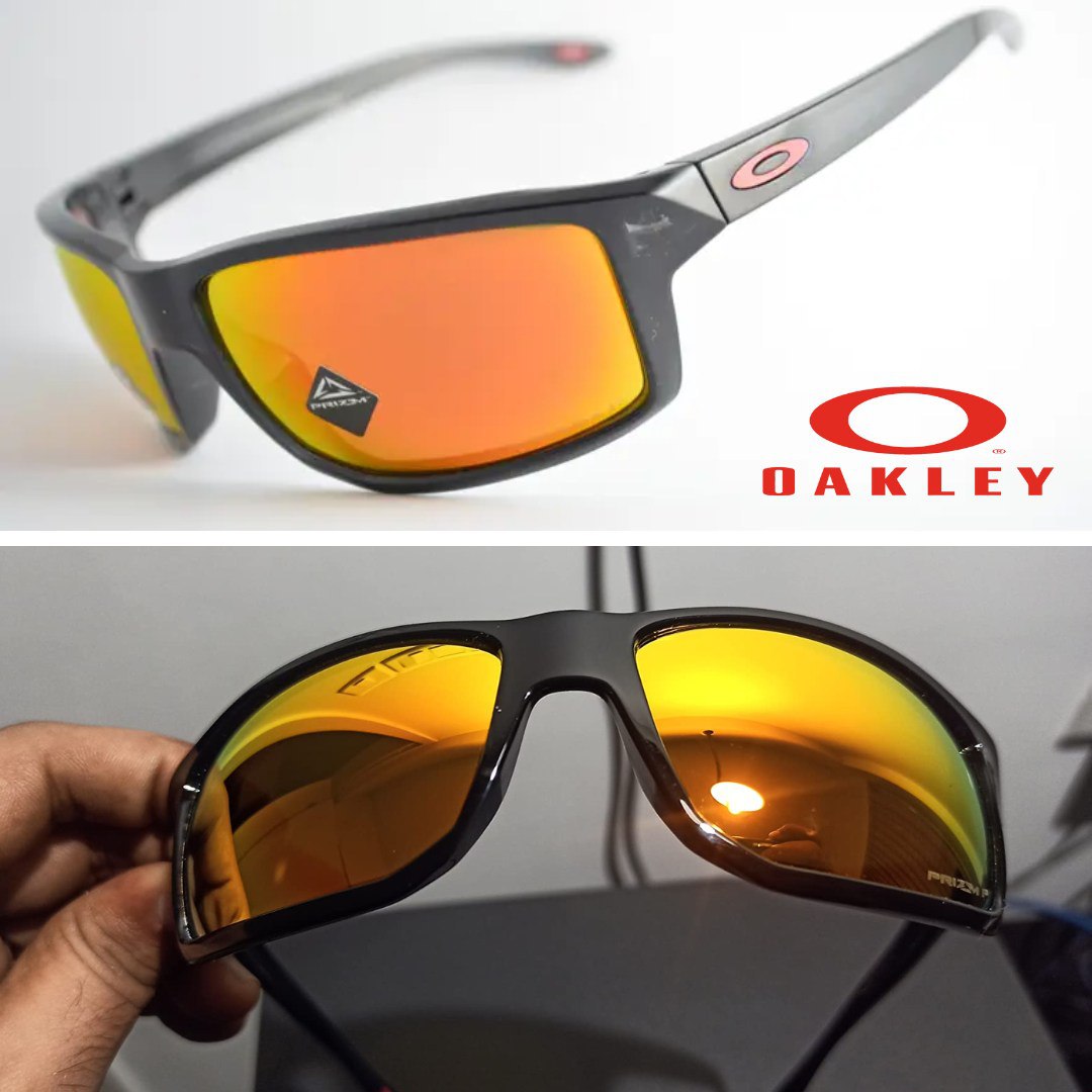 Óculos Oakley Gibston Black Ink w/PRIZM Ruby Pol na Amazon