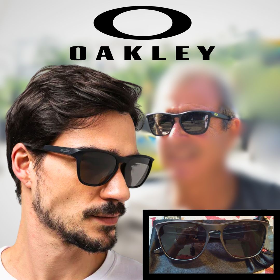 Óculos Oakley Manorburn Matte Black w/PRIZM Grey na Amazon