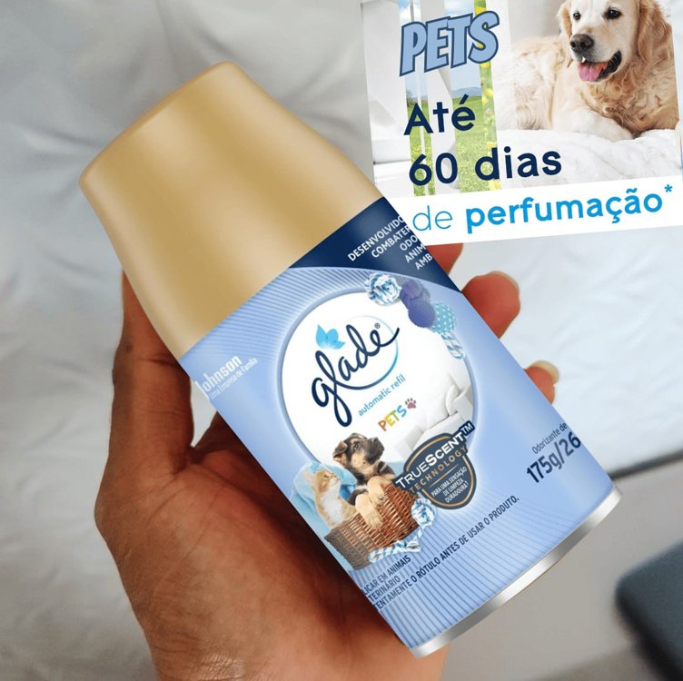 Odorizador de Ambiente Neutra Fresh Glade Automatic Pets Frasco 269ml Spray Refil na Amazon