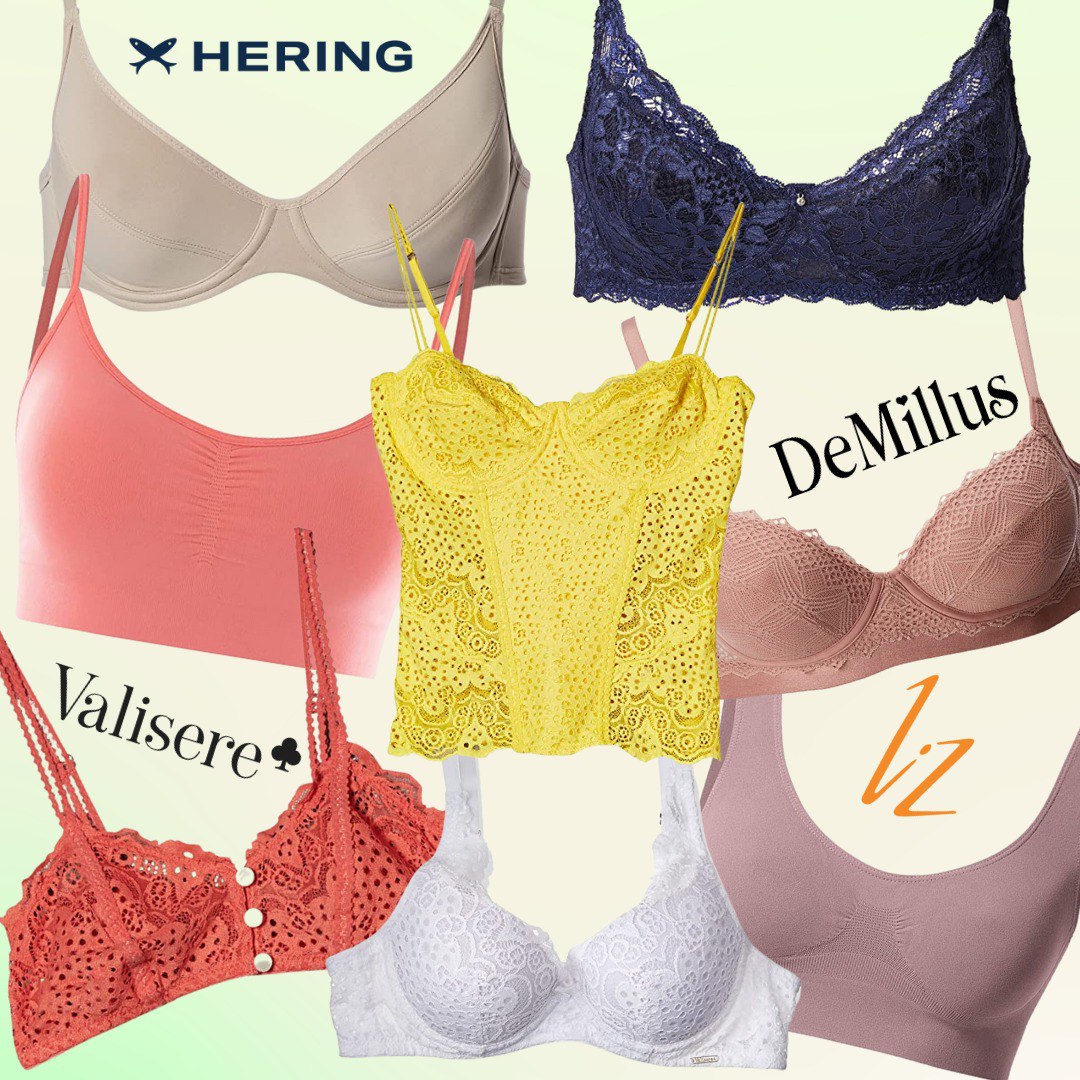 Oferta em Sutiãs e Tops Lupo, Trifil, Plie, DeMillus e outras marcas na Amazon