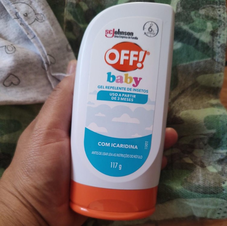 OFF! Baby Gel Repelente Infantil de Insetos e Mosquitos, 117g na Amazon