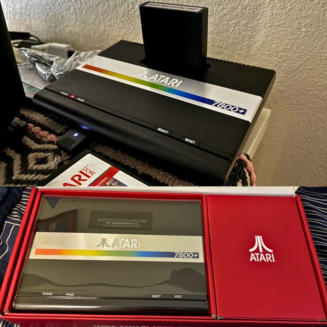 Official Atari 7800+ Console & Wireless Controller – HDMI Output na Amazon