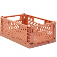 Oikos - Caixa Organizadora 800ml Dobrável De Plástico Multiuso Terracota na Amazon Oikos - Caixa Organizadora 800ml Dobrável De Plástico Multiuso Terracota na Amazon