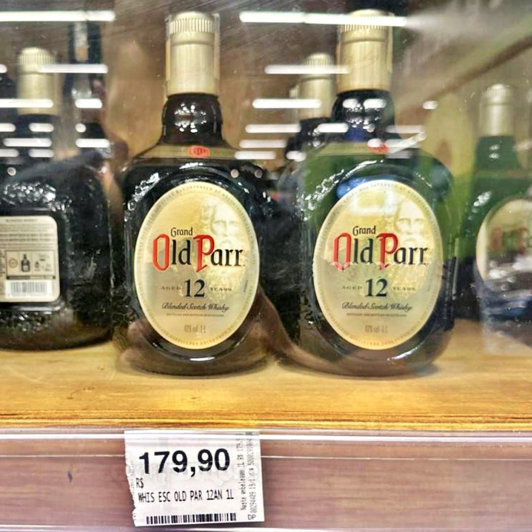 Old Parr Whisky 12 Anos 1L na Amazon