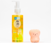 Oléo de Limpeza demaquilante Hada Labo® Cleansing Oil + Esponja de massagem facial na Amazon