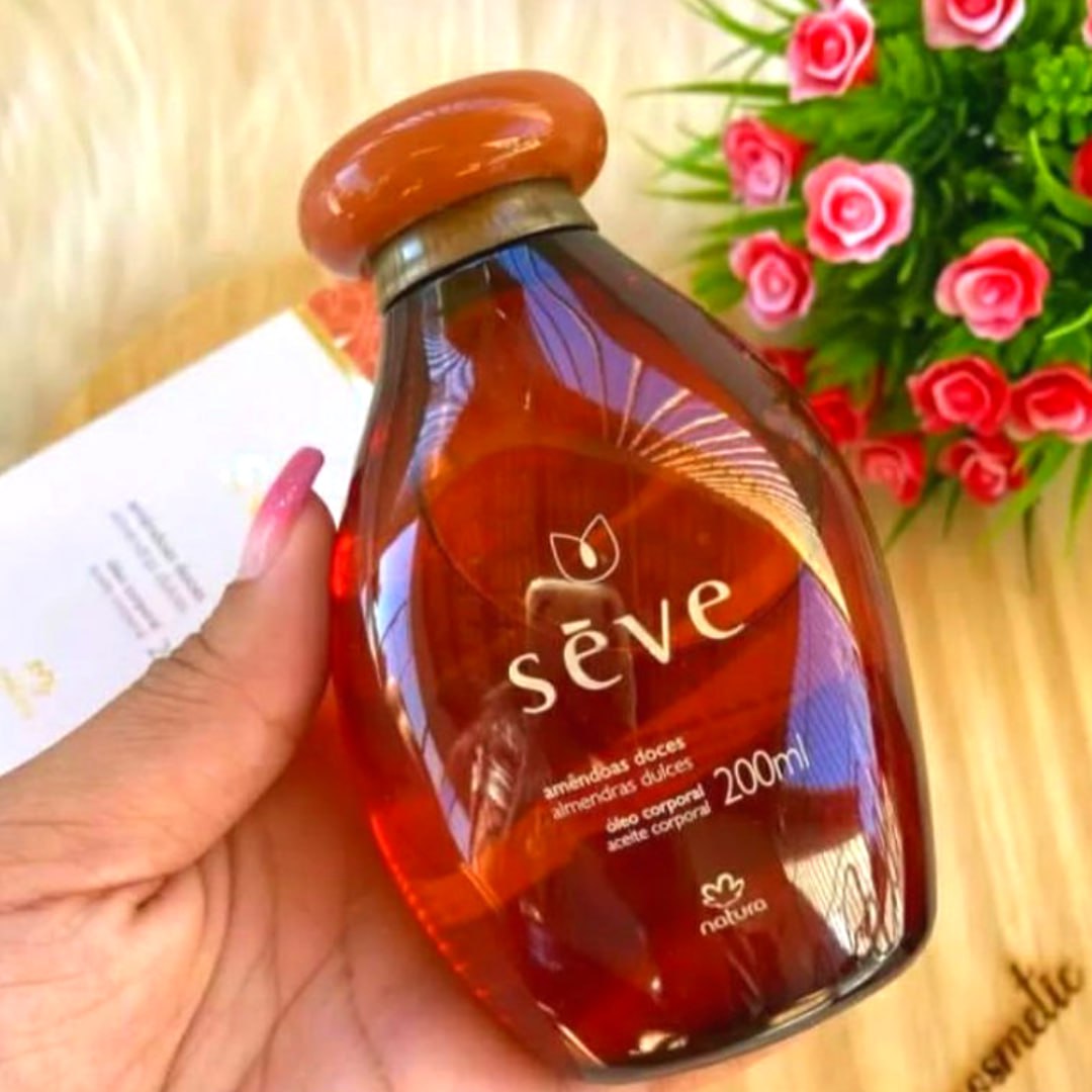 Óleo Desodorante Corporal Amêndoas Doces Sève – 200ml na Natura