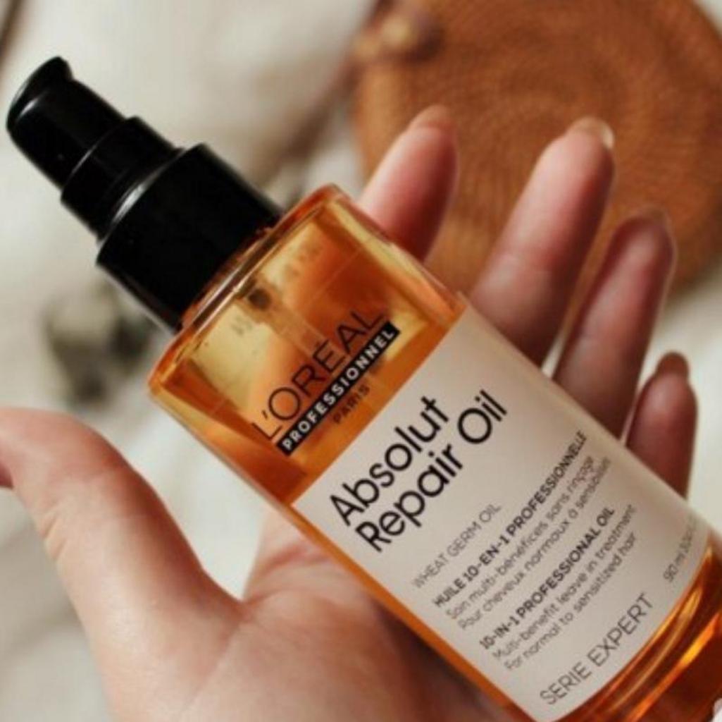 Óleo Reparador 10 in 1 Absolut Repair Gold Quinoa Para Cabelos Finos e Ressecados Serie Expert 90 Ml, L´Oreal Professionnel Paris na Amazon