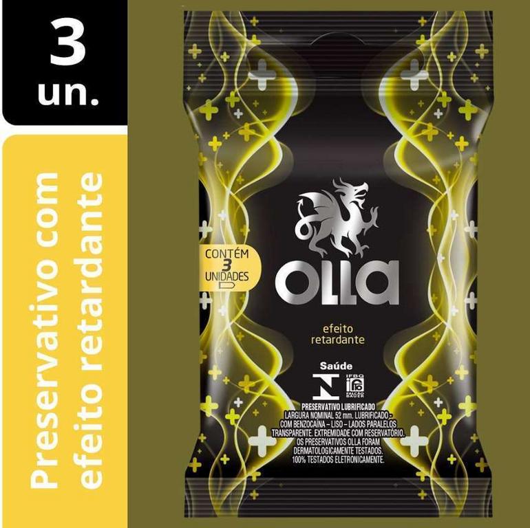 Olla , Preservativo Olla Lubrificado Prolong , 3un , 3 na Amazon