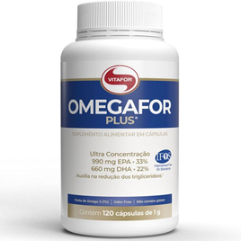 ÔmegaFor Plus 1000Mg - 120 Cápsulas Vitafor na Amazon