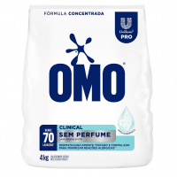 OMO Lavanderia Pro Clinical Detergente Em Pó Hipoalergênico 4 Kg na Amazon