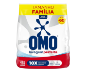 Omo Sabão em Pó Lavagem Perfeita 4Kg na Amazon