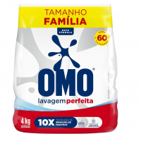 Omo Sabão Em Pó Lavagem Perfeita 4Kg na Amazon