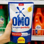 OMO Sabão Líquido Refil Omo Lavagem Perfeita Refil 900Ml na Amazon