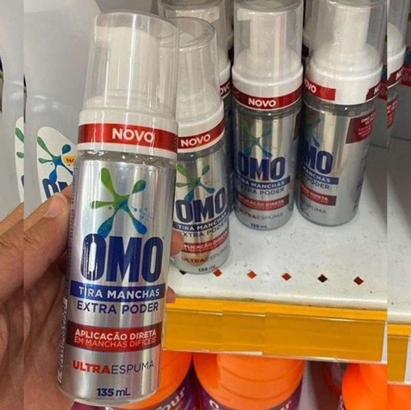 OMO Tira-Manchas Ultra Espuma Extra Poder Frasco 135MlOMO Tira-Manchas Ultra Espuma Extra Poder Frasco 135Ml na Amazon