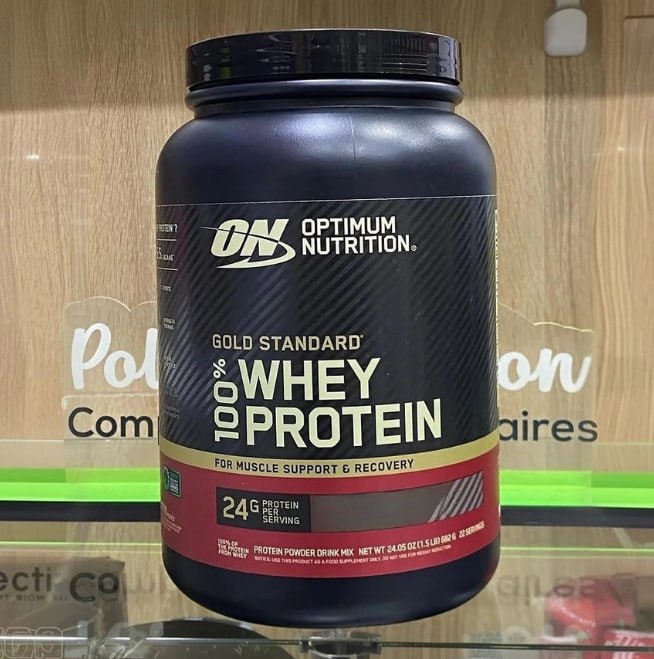 ON WHEY GOLD STANDARD BAUNILHA 1,5LBS (682G) na Amazon