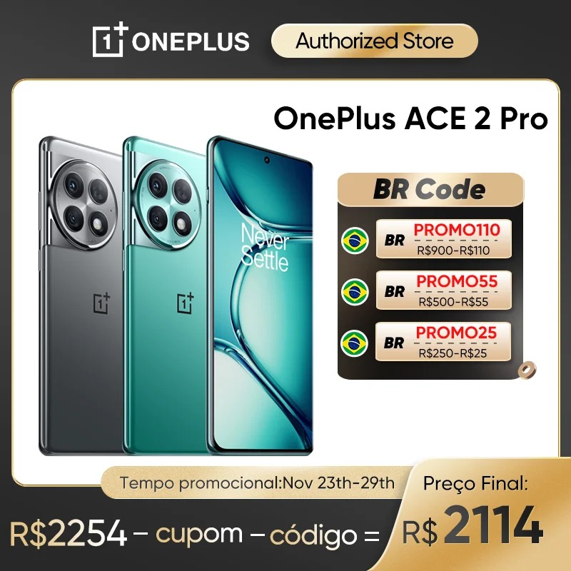 Oneplus Ace 2 Pro Cupom na Aliexpress