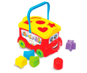 Ônibus colorido Com Cubos – Maral Baby na Amazon