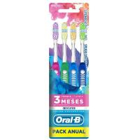 Oral-B Escova Dental Indicator, Colors 35 - 4 Unidades na Amazon