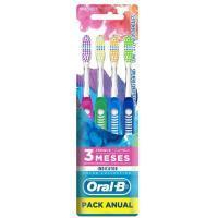 Oral-B Escova Dental Indicator, Colors 35 - 4 Unidades na Amazon