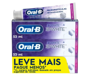 Oral-B Pasta de Dente 3D White Brilliant Fresh, 3 Unidades de 70 g na Amazon