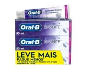 Oral-B Pasta de Dente 3D White Brilliant Fresh, Clareador Avançado com Micropartículas Clareadoras, 53 ml, 3 Unidades na Amazon