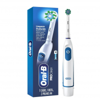 Oral-B Power, Escova De Dentes Elétrica, Remove Mais Placa Que Uma Escova Manual, Cor Branca na Amazon