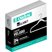 Ordene - Cabide De Veludo, Cor Preta, Caixa Com 24 Peças, Linha My Close na Amazon
