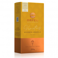 Orfeu Café Bourbon Amarelo Torrado E Moído, 100% Arabica, Torra Média Clara, 250g na Amazon