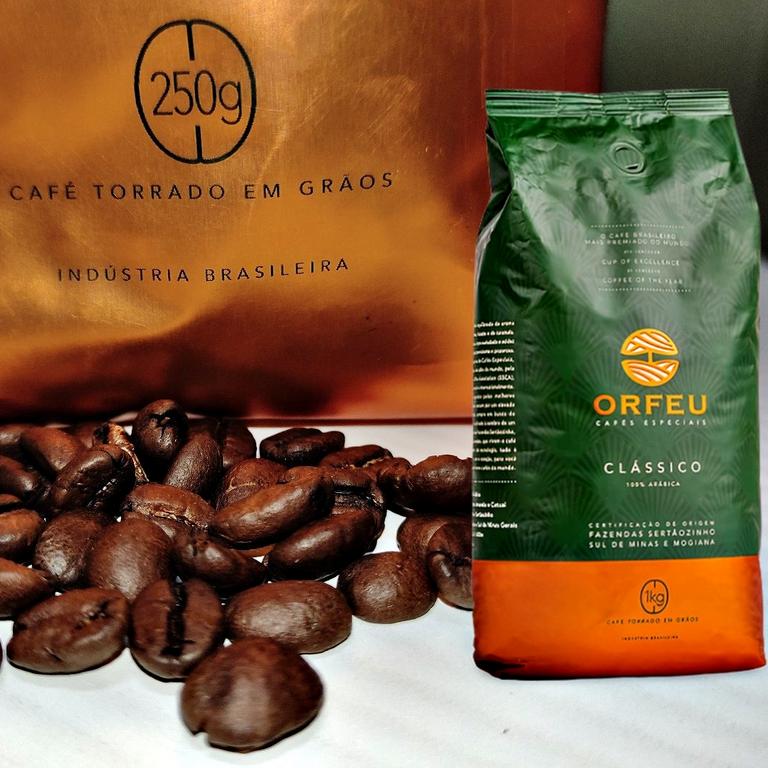 Orfeu, Café em Grãos Clássico, 1kg na Amazon