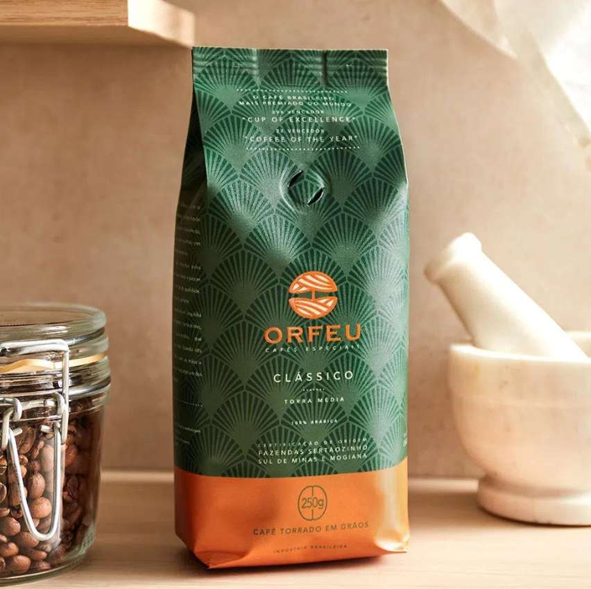 ORFEU Café Em Grãos Clássico Orfeu 250G na Amazon