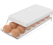 Organizador De Ovos Roll Clear Fresh – Para 14 Unidades na Amazon