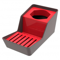 ORGANIZADOR DE PIA T - VERMELHO na Amazon
