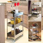 Organizador Inox Suprema, 40X28X77Cm, Brinox na Amazon