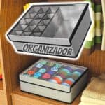 Organizador para peças íntimas 2 em 1, CST5999, Euro Home na Amazon