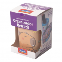 Organizador Retratil Com Suporte Para Celular Capivara Plasútil na Amazon