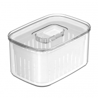 Ou Organizador Com Cesto 650ml Transparente Linha Clear Fresh na Amazon