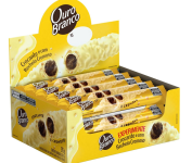 Ouro branco – Stick Wafer Recheado pacote com 15 unidades de 25g na Amazon