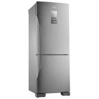 Outlet - Refrigerador Geladeira  Panasonic 425L Frost Free Aço Escovado Inox 220V na Webfones
