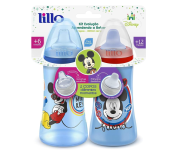 Pack 2 Copos Colors Disney – Lillo, Azul na Amazon
