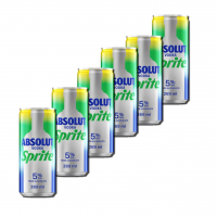 Pack Bebida Mista Alcoólica Absolut Vodka Sprite - 6 Unidades De Lata 269ml na Amazon