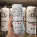 Pack Cerveja Budweiser Zero Álcool, 350ml, Lata – 8 unidades na Amazon