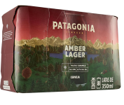 Pack Cerveja Patagonia Amber Lager Nacional 350ml Lata Sleek – 8 Unidades na Amazon